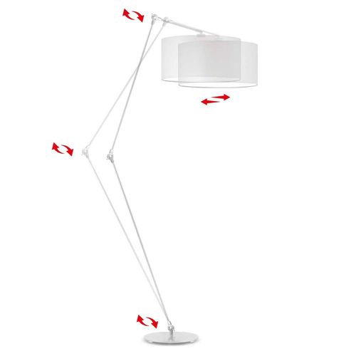 Lampa stojąca BARI abażur walec na Arena.pl