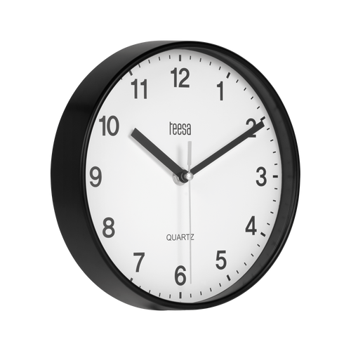 ZEGAR ŚCIENNY 20 CM CZARNY TEESA TSA0038B na Arena.pl