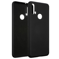 beline etui silicone motorola moto e20czarny/black