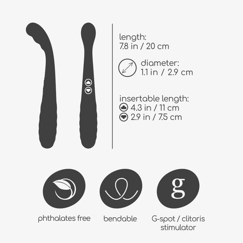 wibrator punktu g crushious pixie dualny usb 20 cm na Arena.pl