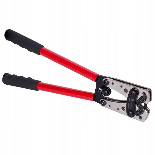 Zaciskarka do Końcówek Praska do Kabli Konektorów Tulejek 6-50mm2 HEX NEKU na Arena.pl