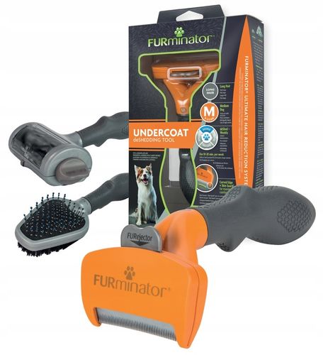FURMINATOR SZCZOTKA FURMINATOR DLA PSÓW DŁUGOWSŁOSYCH M na Arena.pl