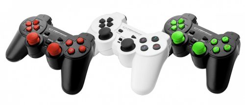 GAMEPAD PC USB WARRIOR BIAŁO/CZARNY na Arena.pl