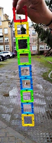 KLOCKI MAGNETYCZNE 3D 128 elm KONSTRUKCYJNE Edukacyjne , GRATISY na Arena.pl