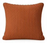 Zestaw 2x Poszewka dekoracyjna Jasiek toczona 40x40 pomarańczowa