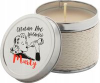 Świeczka zapachowa wieczór panieński personalizowany prezent z nadrukiem