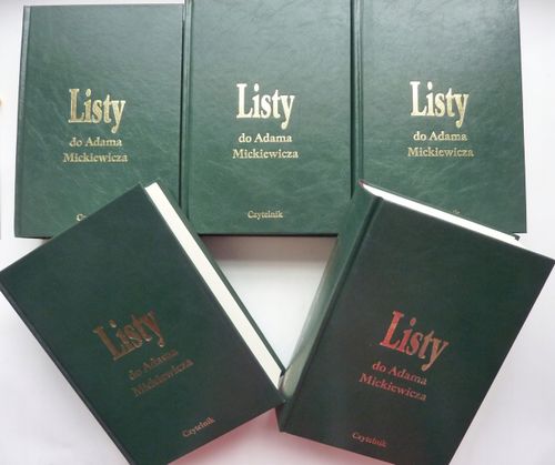 Listy Do Adama Mickiewicza T I-V na Arena.pl