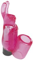 wibrator  me you us mini bunny finger vibrator pink
