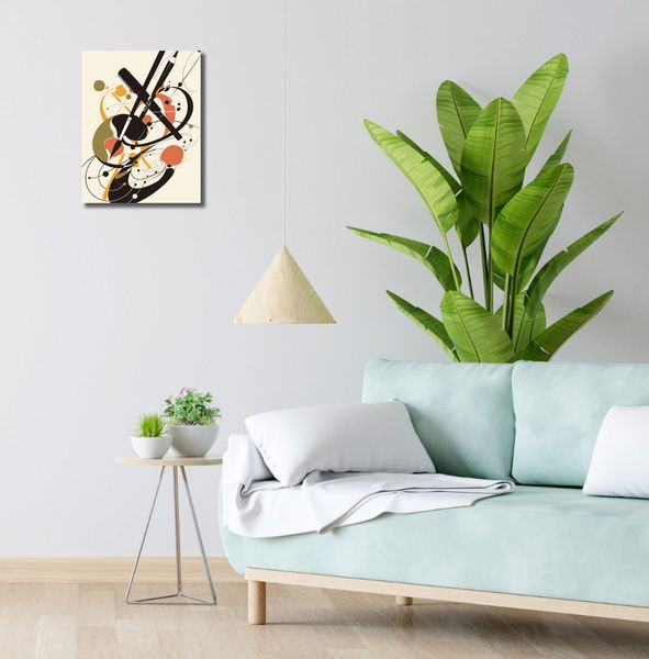 Obraz 30x40cm Abstrakcyjny Rapsod zdjęcie 2