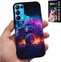 ETUI DO OPPO FIND X3 LITE - MONSTERTRUCK MEGA CIĘŻARÓWKA WZORY CASE