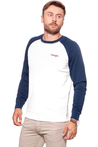 WRANGLER RAGLAN SWEAT OFFWHITE W6547JA02 M na Arena.pl