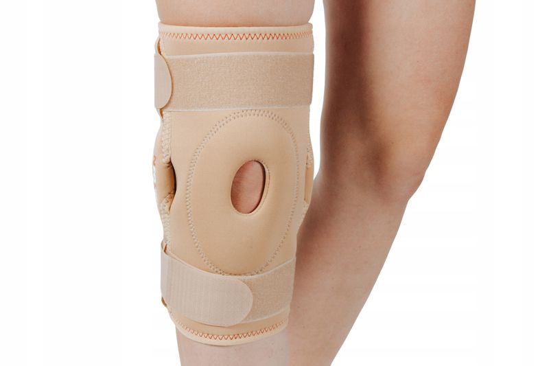 ORTEZA KOLANA STABILIZATOR WSPRACIE KOLAN SZYNY XL zdjęcie 2