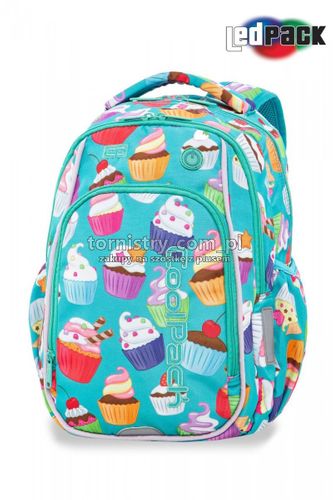 Plecak CoolPack LED STRIKE S muffinki CUPCAKES (94528) na Arena.pl