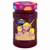 Dżem z Czarnej Porzeczki Słodzony Ksylitolem Stovit, 250g