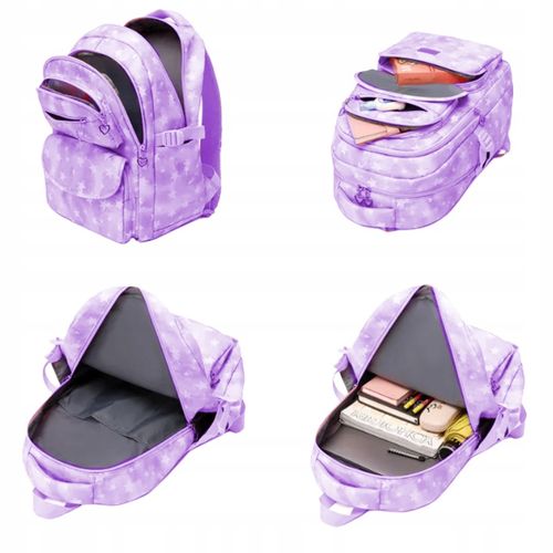 PLECAK SZKOLNY TORNISTER TOREBKA PIÓRNIK ZESTAW MŁODZIEŻOWY POJEMNY na Arena.pl