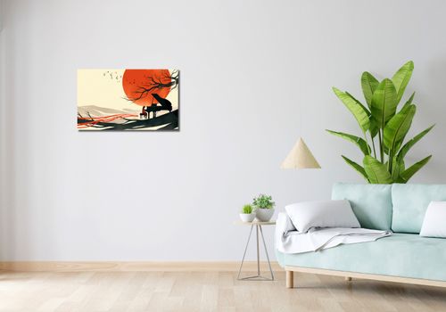 Obraz 70x40cm Pianistka na Arena.pl