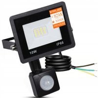 HALOGEN LED 10W LAMPA Z CZUJNIK RUCHU ZMIERZCHU NAŚWIETLACZ ZEWNĘTRZNY