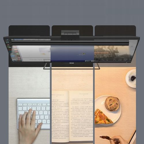 Baseus ergonomiczna dotykowa regulowana lampka wisząca LED na monitor USB-C na Arena.pl