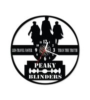Zegar ścienny z płyty winylowej Peaky Blinders 23.7
