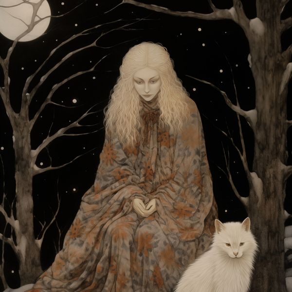 Plakat 60x60cm Stróżka Leśna zdjęcie 1