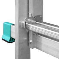 Drabiny podest roboczy ALVE rusztowanie drabina aluminiowa 2x7