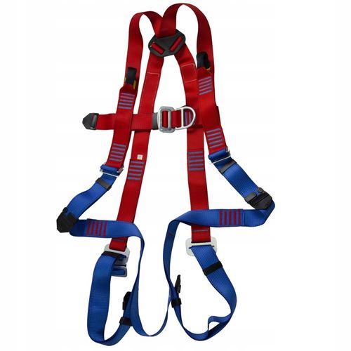 Szelki bezpieczeństwa BHP z AMORTYZATOREM Y - zestaw BASIC + 03 OXYLINE na Arena.pl