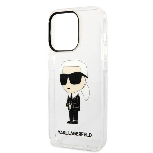 Etui Karl Lagerfeld do iPhone 14 Pro, Przezroczysty zdjęcie 6