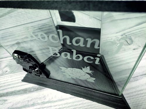 ZNICZ LAMPION KAPLICZKA z grawerem dedykacją napis na Arena.pl