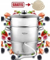 SOKOWNIK 8L GARNEK NA INDUKCJE / GAZ PAROWY ZE STALI NIERDZEWNEJ DO