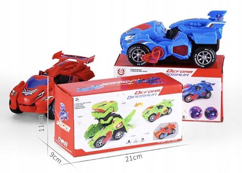 AUTO ROBOT DINOZAUR TRANSFORMUJĄCE AUTKO BOT 2w1 na Arena.pl