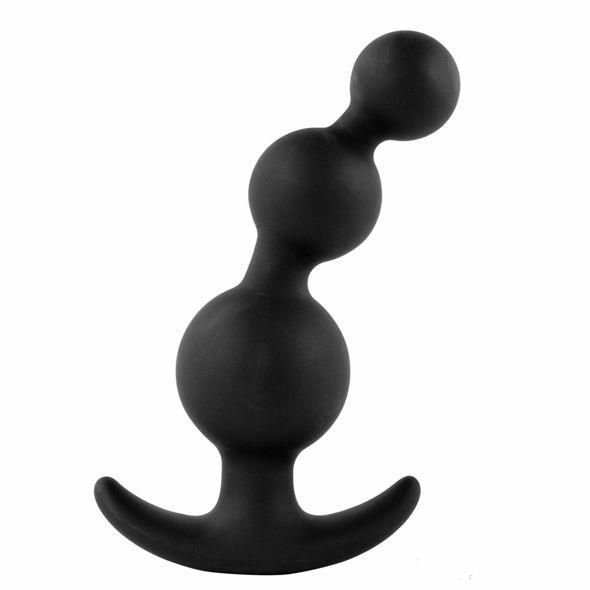 Feelztoys - Plugz Butt Plug Black Nr. 4 zdjęcie 1