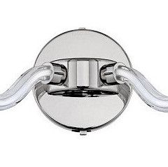 Industrialna lampa ścienna Hampton 8155 świecznikowa srebrna hol zdjęcie 3