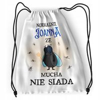 Plecak Dla Joanny Asi Szkolny Worek Torba Z Nadrukiem Ze Zdjęciem