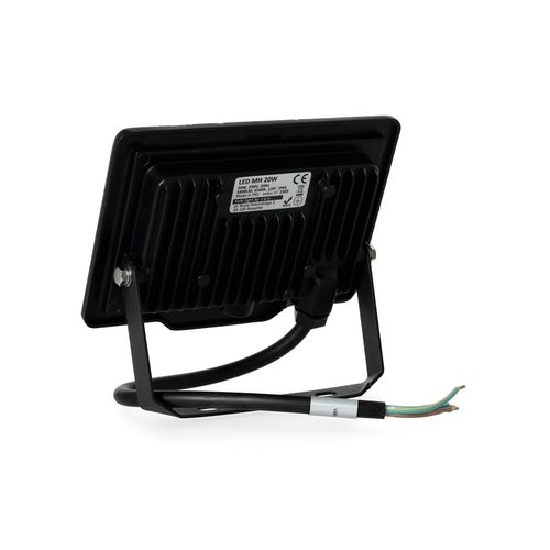 Praktyczny projektor oświetleniowy TOKIO 20W czarny barwa zimnobiała na Arena.pl