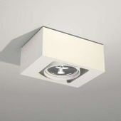 LAMPA sufitowa UTO 7097 Shilo natynkowa OPRAWA kostka cube biała