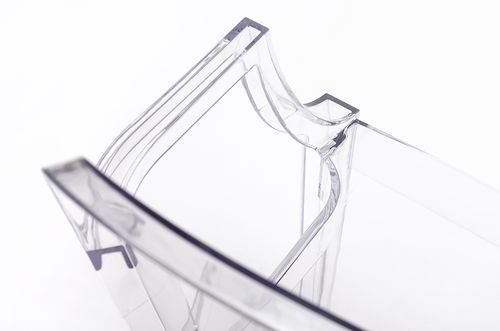 KRZESŁO LOUIS TRANSPARENTNE - POLIWĘGLAN na Arena.pl