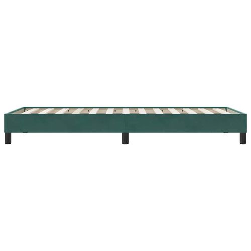 Łóżko typu Box Spring bez materaca Ciemnozielone 90x210 cm na Arena.pl