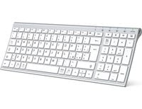 Klawiatura Bluetooth 5.1 multi device numeryczna ergonomiczna QWERTY (PL)