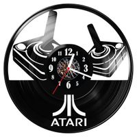 Zegar ścienny z płyty winylowej Atari 1328.14