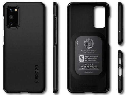 Etui Spigen Thin Fit do Samsung Galaxy S20 Black na Arena.pl