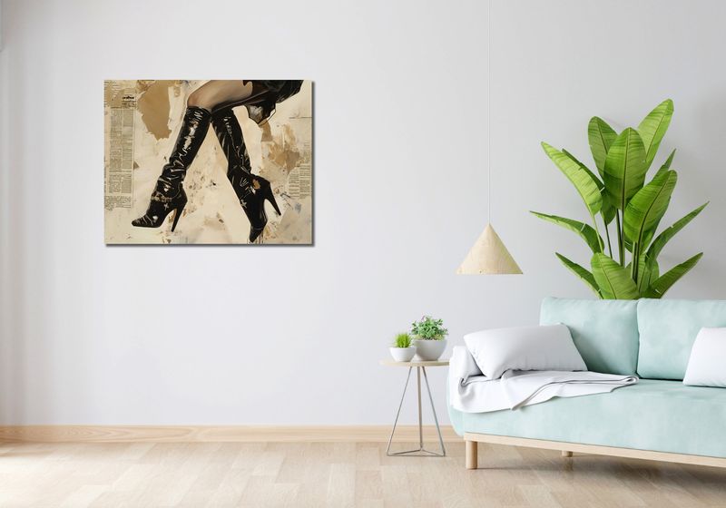 Obraz 90x70cm Krocząc Przez Miasto zdjęcie 2