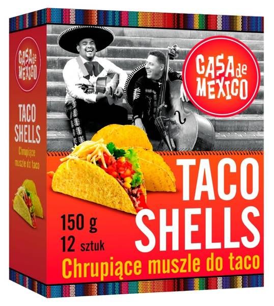 Taco shells, muszle do taco 150g - Casa de Mexico zdjęcie 1