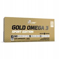 OLIMP GOLD OMEGA 3 SPORT EDITION 120k WITAMINY KWASY TŁUSZCZOWE EPA DHA