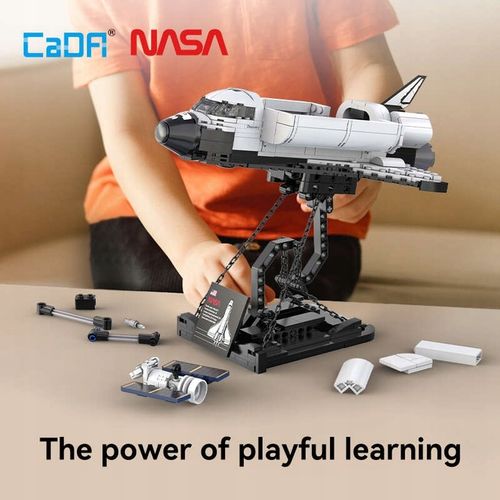 KLOCKI CADA NASA ODKRYWACZ KOSMICZNY SPACE SHUTTLE DISCOVERY 475EL. na Arena.pl