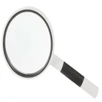 Lupa 10x klasyczna duża 80mm szkło powiększające soczewka do czytania
