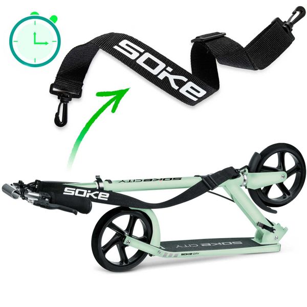 Hulajnoga Soke City Green zdjęcie 7