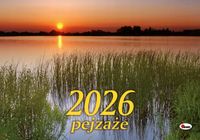 kalendarz ścienny albumowy  PEJZAŻE 2026
