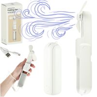 Wiatrak Biurkowy Wentylator Mini Ręczny Składany Wiatraczek Przenośny Usb