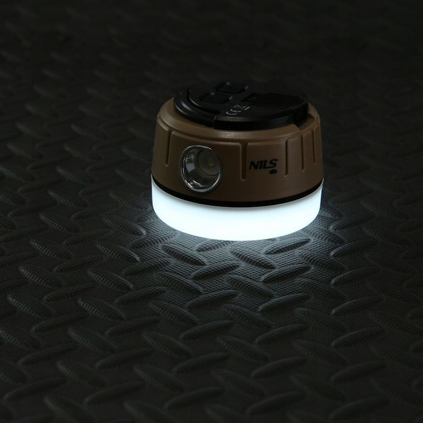 LAMPA LATARKA TURYSTYCZNA KEMPINGOWA POD NAMIOT USB LED 500+100 lm NILS CAM zdjęcie 10
