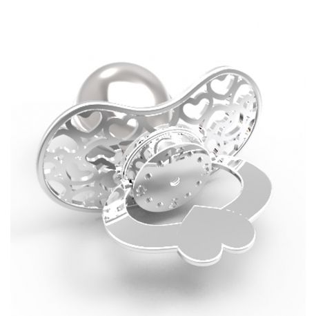 SREBRNY SMOCZEK NA CHRZEST DZIECKA PRÓBA SREBRA 925 GRAWER GRATIS! zdjęcie 3